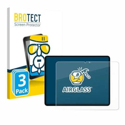 Afbeelding van BROTECT Screenprotector voor Apple iPad Air 13&quot; 2025 Folie Beschermfolie Beschermglas transparant (3 Stuks)