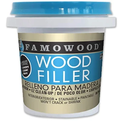 Afbeelding van FamoWood 40042112 Latex houtvuller 1/4 pint, kers/donker mahonie, pak van 1