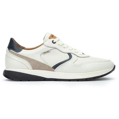 Afbeelding van Pikolinos Getafe heren sneaker wit maat 41 (EU) 7 (UK)