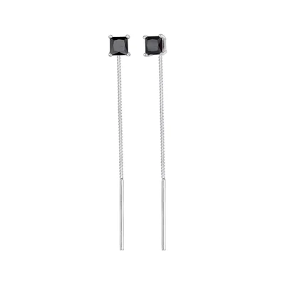 Afbeelding van Elli Minimal LOOK Oorbellen, Dames, Maat: One Size, Schwarz