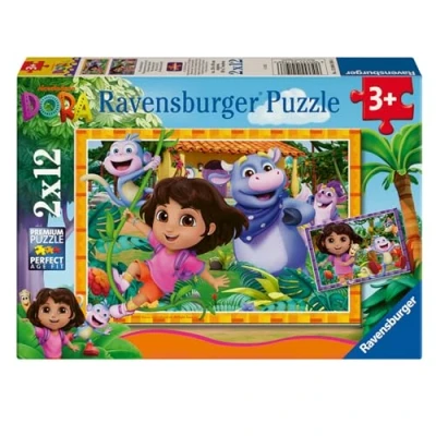 Afbeelding van Ravensburger puzzel we can do it! 2x12 stukjes