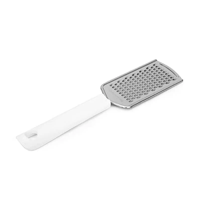Afbeelding van Fackelmann Plantaardige rasp Arcadalina van roestvrij staal, wit/zilver, 25,5 x 6 2 cm