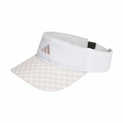 Afbeelding van adidas Performance Tour Gingham Zonneklep Dames Wit Volwassenen (S/M)