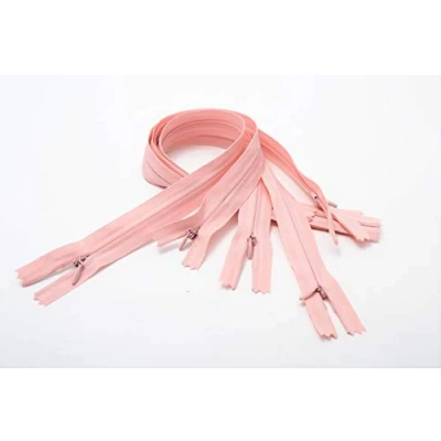 Afbeelding van LEDUC RVNAVN3 60 811 5 Trimz Invisible Zip ritssluiting, roze, cm