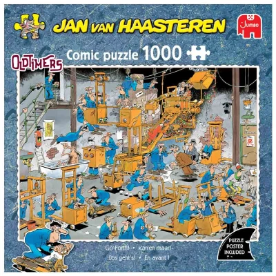 Afbeelding van JvH puzzel Oldtimer titel TBD 1000 stukjes