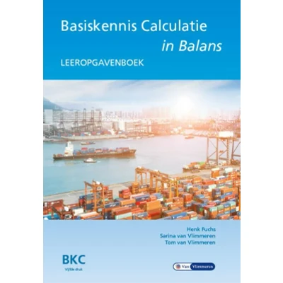 Afbeelding van Basiskennis calculatie in Balans leeropgavenboek