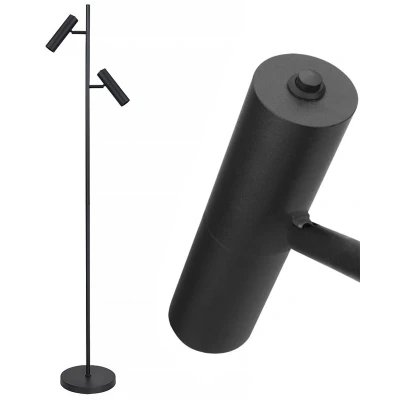 Afbeelding van Vloerlamp Undici Zwart 2 Lichts Mini GU10