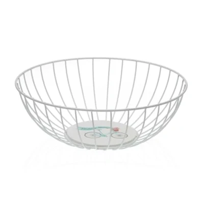 Afbeelding van Fruitschaal Versa Fiets Metaal Staal Hout MDF 28 x 10 cm