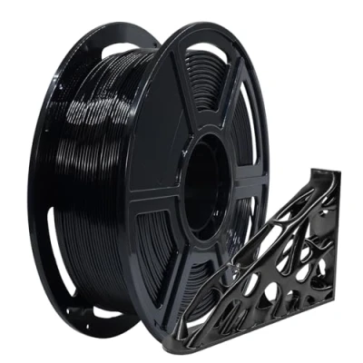 Afbeelding van FLASHFORGE Hoge snelheid PETG filament 1,75 mm, bijgewerkt sterkere slagvastheid 3D printerfilament, 1 kg spoel dimensionale nauwkeurigheid +/ 0,02 geschikt voor de meeste FDM printers (zwart)