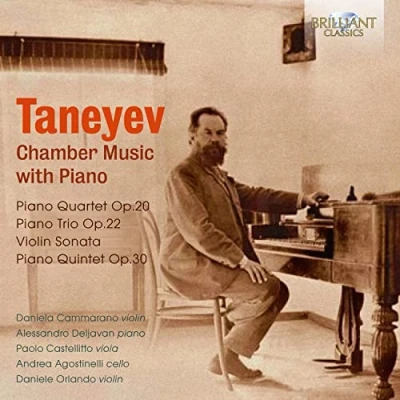 Afbeelding van Alessandro Deljavan, Daniela Cammarano, Paolo Castellitto Taneyev: Chamber Music With Piano (3 CD)