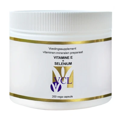 Afbeelding van Vital Cell Life Vitamine E &amp; Selenium, 200 Veg. capsules
