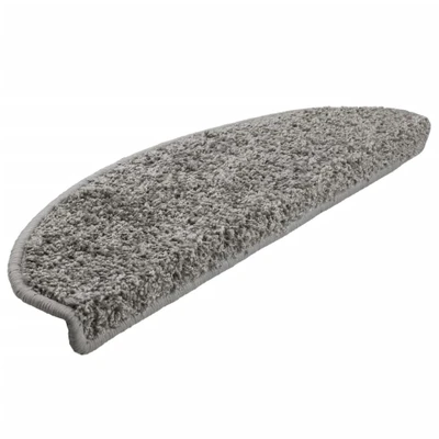 Afbeelding van Trapmatten 15 st 65x21x4 cm grijs
