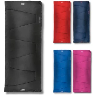 Afbeelding van Highlander Sleepline 250 Slaapzak Envelop 195 cm Donkergrijs