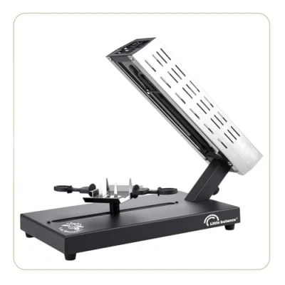 Afbeelding van Raclettemachine LITTLE BALANCE Savoyarde kwartwiel 600 W 4 personen Meuuuh design / RVS