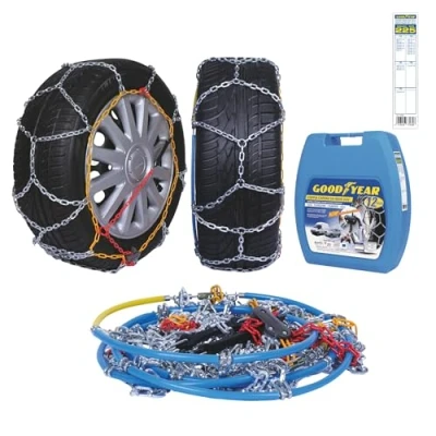 Afbeelding van Goodyear 77930 sneeuwkettingen 12 mm voor SUV, bestelwagens en camper met zelfspansysteem, maat 225