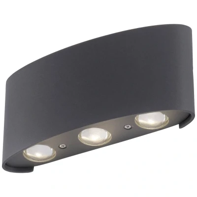 Afbeelding van Paul Neuhaus CARLO 9488 13 LED wandlamp 4.8 W Antraciet