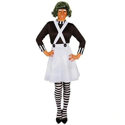 Afbeelding van I LOVE FANCY DRESS ILFD4044M Dames Fabriek Arbeider Kostuums (Medium)