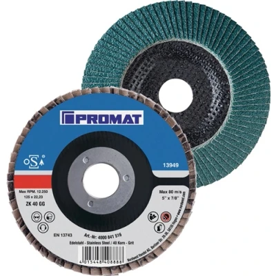 Afbeelding van Promat lamellenslijpschijf 115mm K40 4000841506