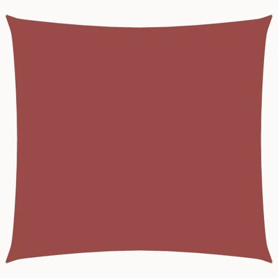 Afbeelding van Zonnescherm vierkant 2x2 m oxford stof terracottakleurig