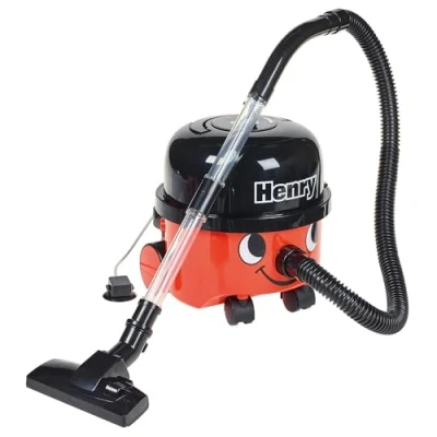 Afbeelding van Casdon Henry Vacuum Cleaner. Toy Cleaner For Children Aged 3+. Looks And Works Just Like The Real Thing Single( 23.2 x 21.2 22.8 cm)