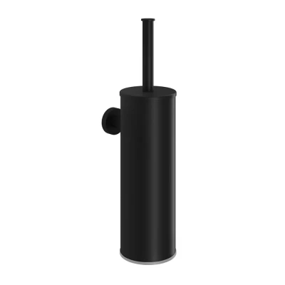 Afbeelding van HotBath Cobber WC borstelgarnituur wandmodel Mat Zwart