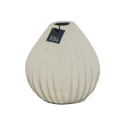 Afbeelding van STILL Vaas Fan Beige 22 x cm