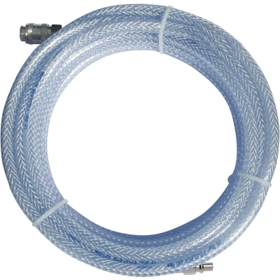 Afbeelding van CriKo persluchtslang 10 meter Met koppelingen Nylon versterkt PVC Max 15 bar