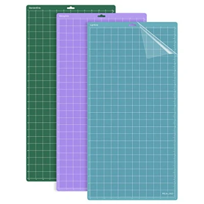 Afbeelding van REALIKE Snijmat voor Cricut Explore Machine, Expression Machine Maker 30,48 cmX60,96 cm 30,5 x 61 Zelfklevende Sticky Snijmatten 3 Pack Vervanging Vinyl Craft Naaien Varietygrip