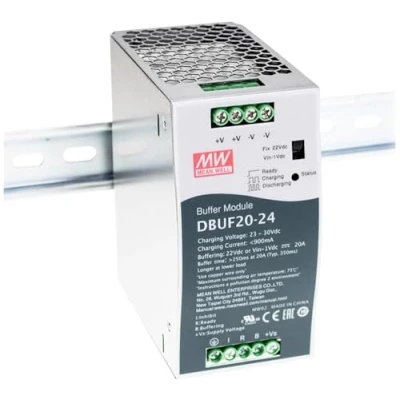 Afbeelding van Mean Well Buffermodule voor railmontage 24 V 20 A Inhoud: 1 stuk(s)
