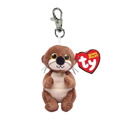 Afbeelding van Ty Beanie Babies Bellies Clip Mitch Otter 10cm