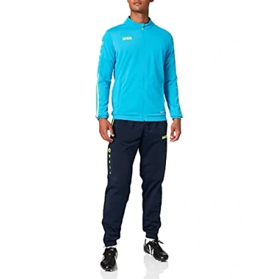 Afbeelding van Trainingspak polyester Striker 2.0 JAKO blauw/fluogeel / M