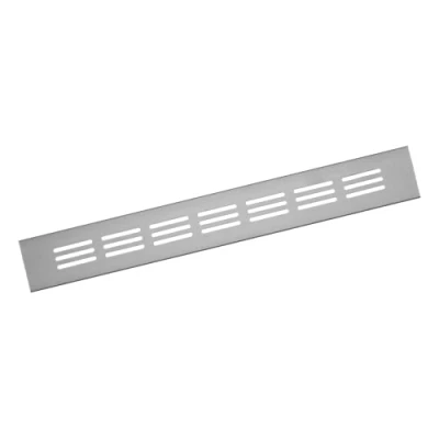 Afbeelding van Plintrooster aluminium zilver L=300mm x H=40mm RA430S