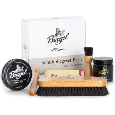 Afbeelding van Burgol Shoe Care Set Basic Schoenverzorgingsset basis (022) Middenbruin
