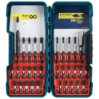Afbeelding van BOSCH SBID32L 32 delige Impact Tough Schroevendraaier Bit Set SBID32