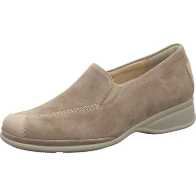 Afbeelding van Semler Dames Ria Slipper, Beige Panna steen 943, 37 EU
