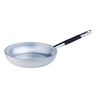 Afbeelding van Pentole Agnelli pan verzonken kop hoge springtouw van aluminium, dikte 3 mm, met greep roestvrij staal Cool, zilver