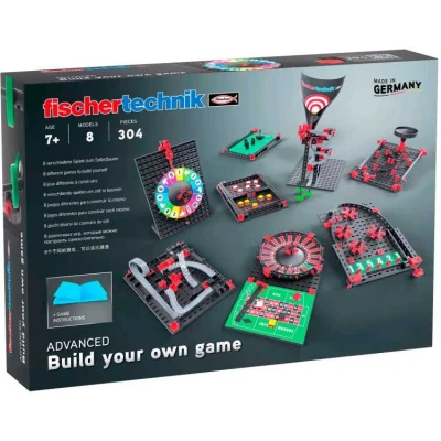 Afbeelding van Fischertechnik Advanced Build your own Game Bouwset, 304dlg.