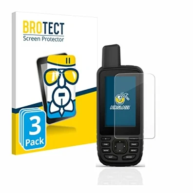 Afbeelding van BROTECT Screenprotector voor Garmin GPSMAP 67 Folie Beschermfolie Beschermglas transparant (3 Stuks)