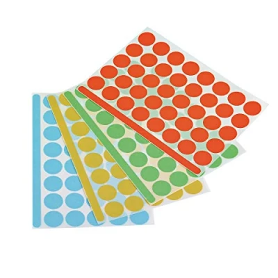 Afbeelding van Ronde sticker magnetoplan, zelfklevend, 1200 stuks