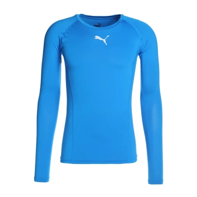 Afbeelding van Puma LIGA Longsleeve, Heren, Maat: XL, Electric blue lemonade
