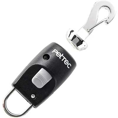 Afbeelding van PetTec Anlein klick systeem, magneetsluiting voor hondenriem en hondenhalsband snel aan uittrekken, magneetlijn hond Anleinfix, magnetisch kliksysteem, roestvrij