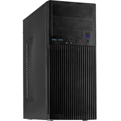 Afbeelding van Intertec Behuizing Micro IT 2815 Lineaire ATX 2xUSB3.0 (ATX), PC behuizing, Zwart
