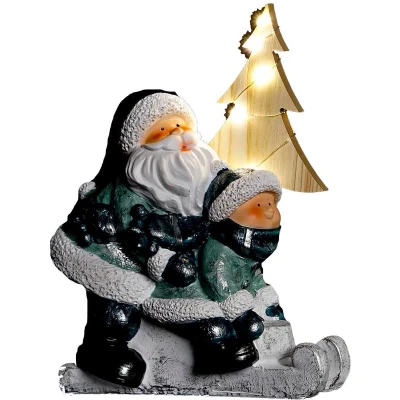 Afbeelding van Kerstversiering DKD Home Decor Hars (20 x 9 22 cm) (3 Stuks)