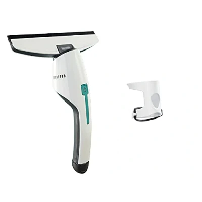 Afbeelding van Leifheit Nemo raam en badzuiger incl. click adapter, waterdichte behuizing ideaal voor de douche, bruikbaar tot 45 min, handige lichte raamreiniger met kliksysteem