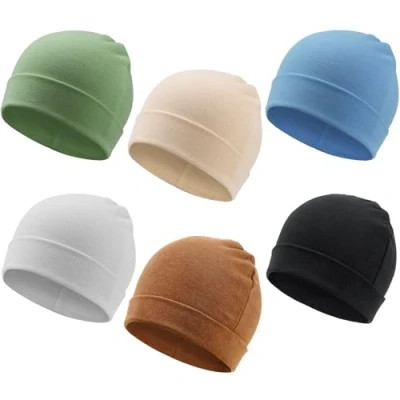 Afbeelding van DRESHOW Baby Beanie Pasgeboren Peuter Zachte Leuke Gebreide Muts Ziekenhuis Hoedjes voor 0 6 Maanden Jongens en Meisjes Zuigeling Cap Mutsen