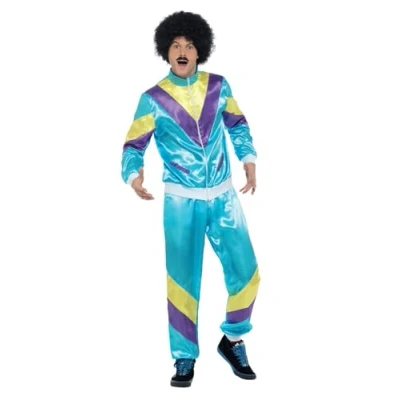 Afbeelding van Jaren 80 trainingspak voor mannen Verkleedkleding Maat XL