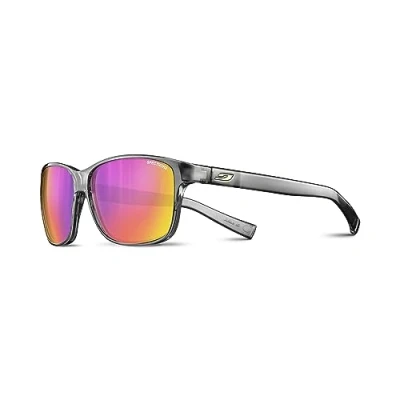 Afbeelding van Julbo Powell zonnebril dames, grijs transparant glanzend, FR: M (maat fabrikant: M)