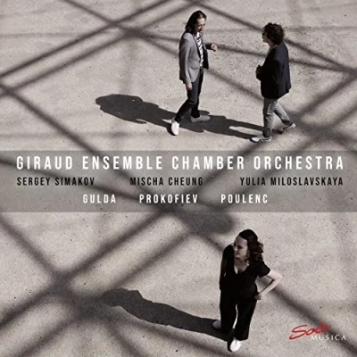 Afbeelding van Mischa Cheung, Giraud Ensemble Chamber Orchestra, Sergey Simakov Concerto For Myself Symphony 1 Two ianos And Orchestra (CD)