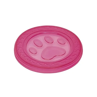 Afbeelding van Nobby TPR Paw Frisbee, 23 cm, Roze