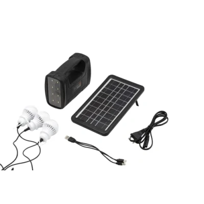 Afbeelding van Technaxx TX 199 Zonne energie Kit 3W Oplaadbaar 5 Meter kabel Zwart